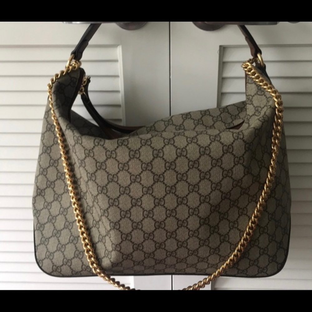 Gucci Linea Hobo Supreme Bag